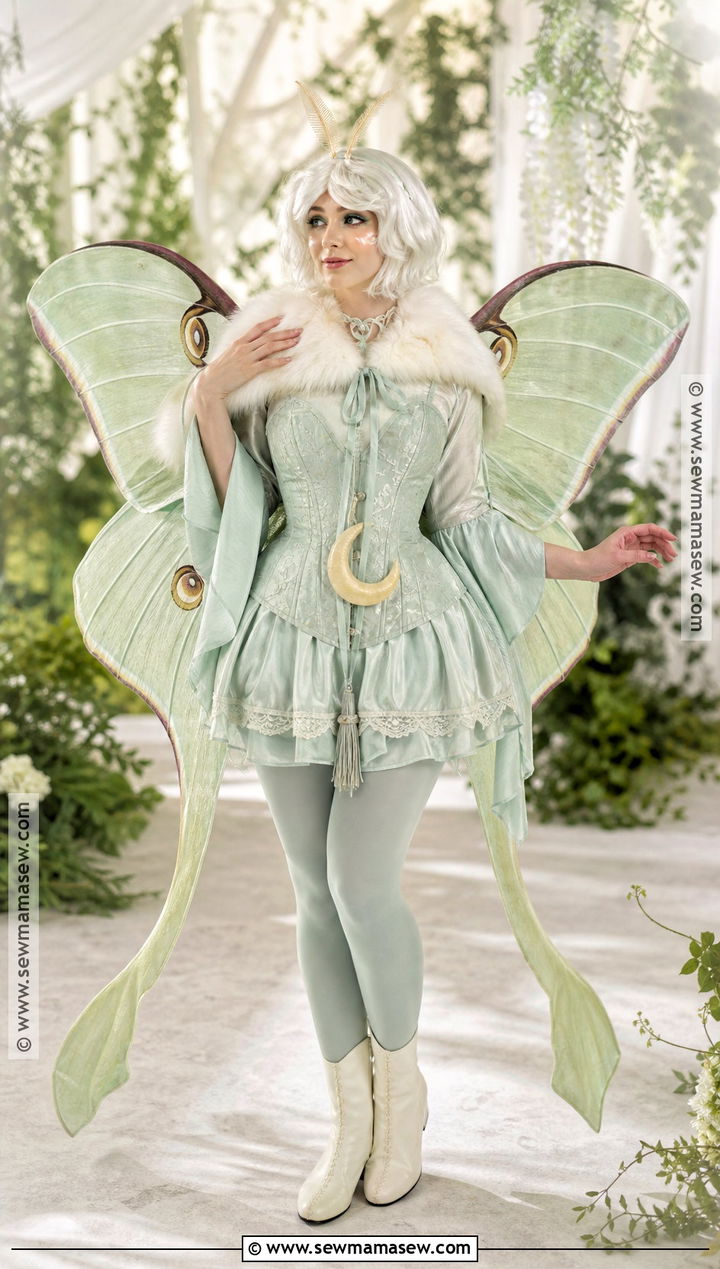 Luna Moth Wings Cosplay - 30 Cosplay Wings Ideas
