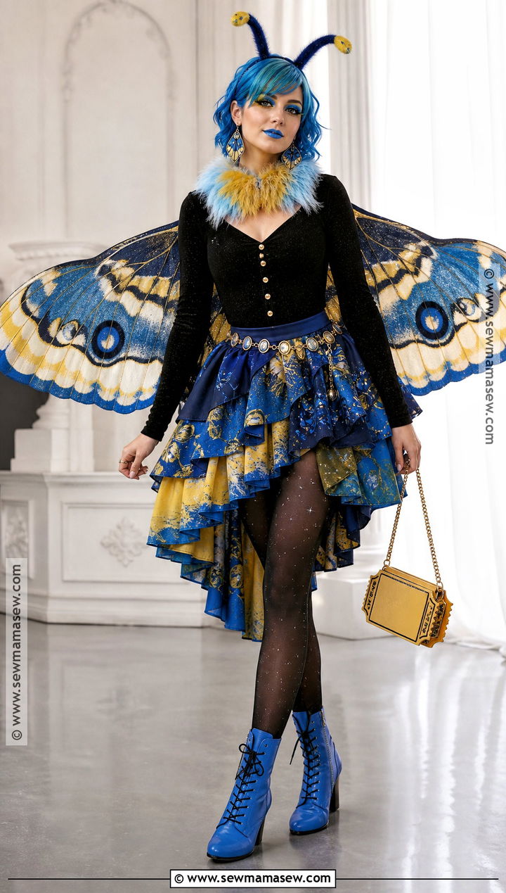 Luna Mothews Costume With Moth Wings - 50 monster high costume ideas