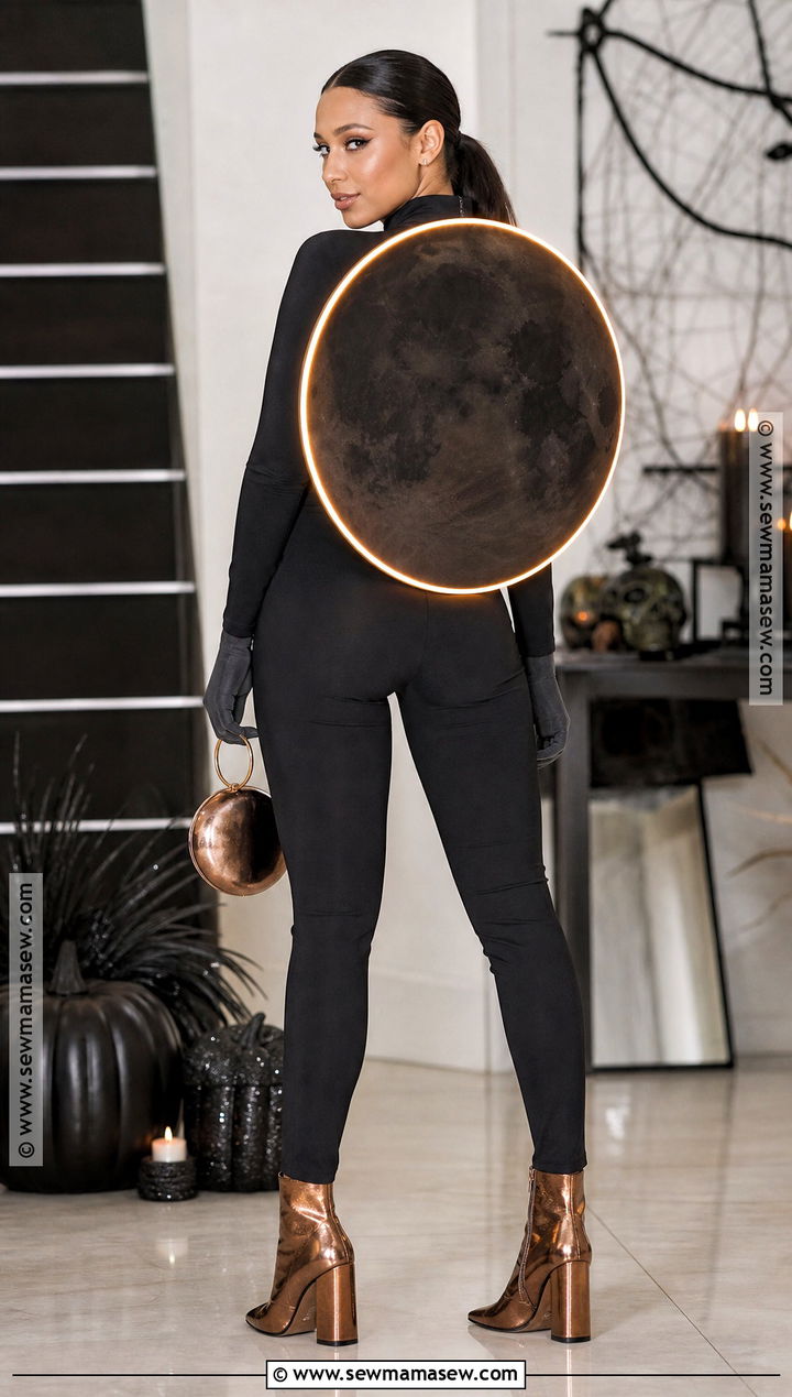 Lunar Eclipse Moon Costume - 30 Moon Costume Ideas for Women