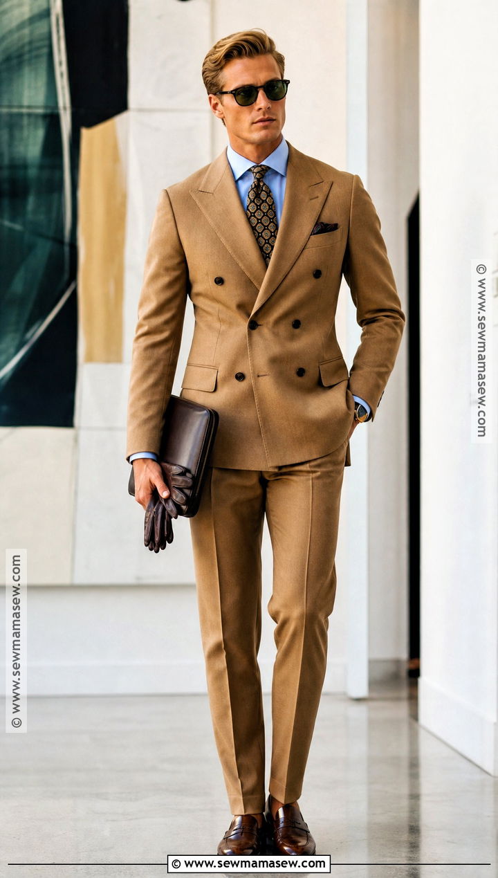 Luxury Editorial Nanami Cosplay With Camel Suit - 40 nanami cosplay ideas