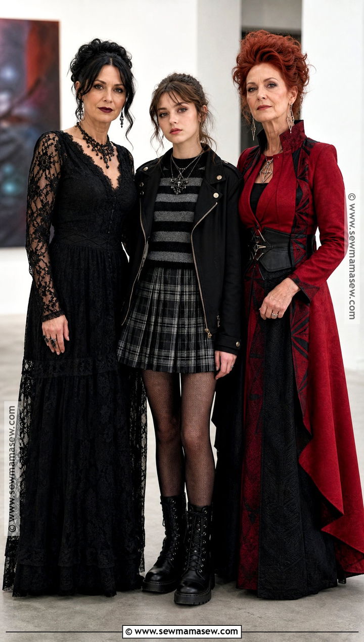 Lydia Astrid And Delia Family Costume - 30 beetlejuice family costume ideas
