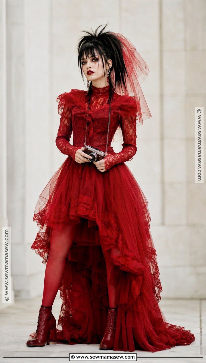 Lydia Deetz 80s Costume - 35 80S Costume Ideas for Women