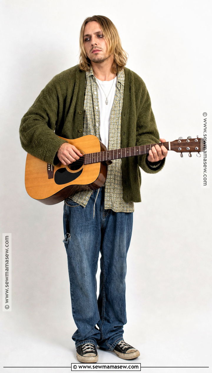 MTV Unplugged Kurt Cobain Costume - 30 kurt cobain costume ideas