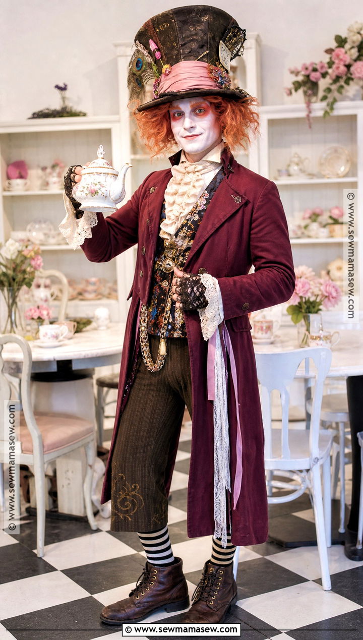 Mad Hatter Colorful Suit Costume - 35 Movie Characters Costumes