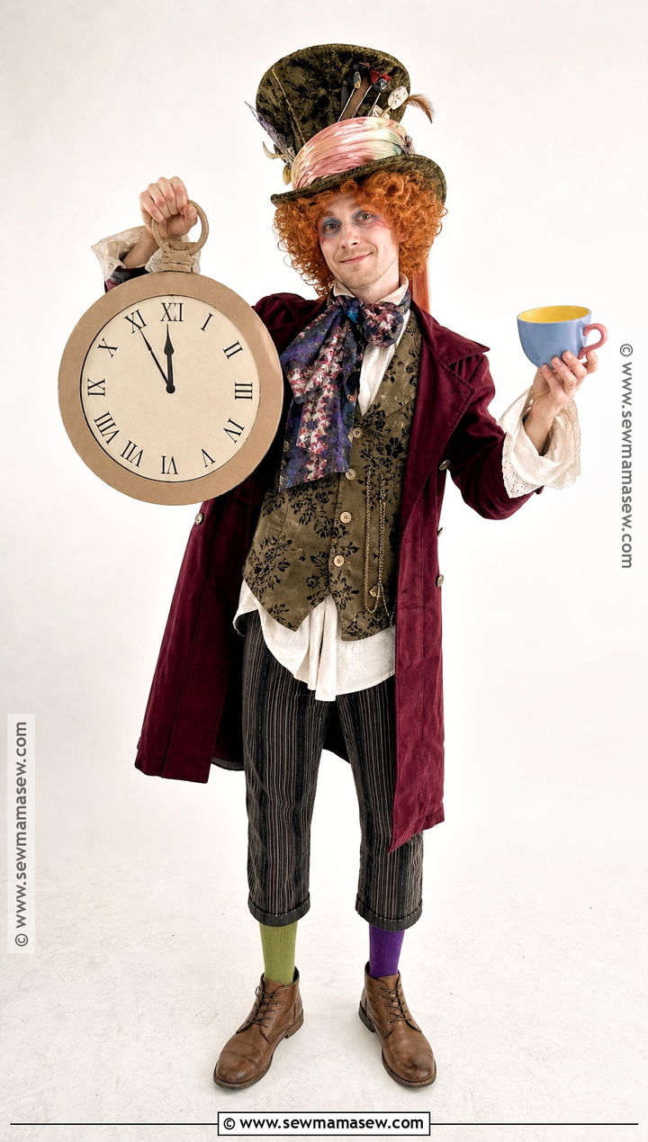 Mad Hatter Colorful Suit Costume - 30 film character costumes