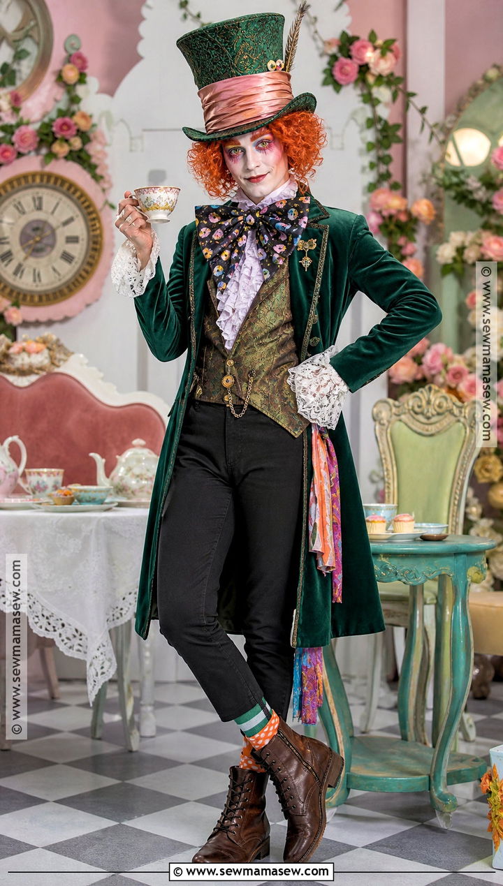 Mad Hatter Cosplay With Green Coat - 35 best cosplay ideas