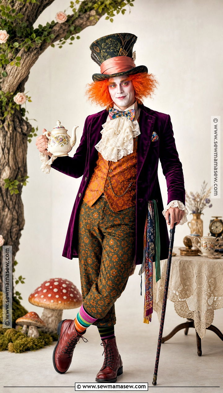 Mad Hatter Costume - 40 book characters dress up ideas