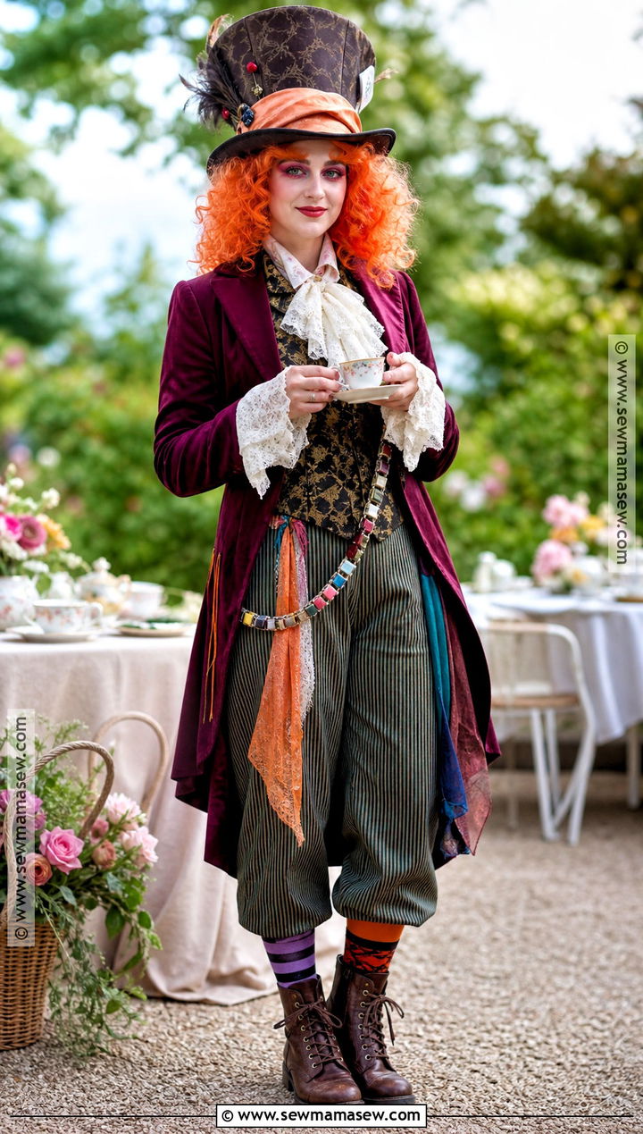 Mad Hatter Costume - 40 red head halloween costumes
