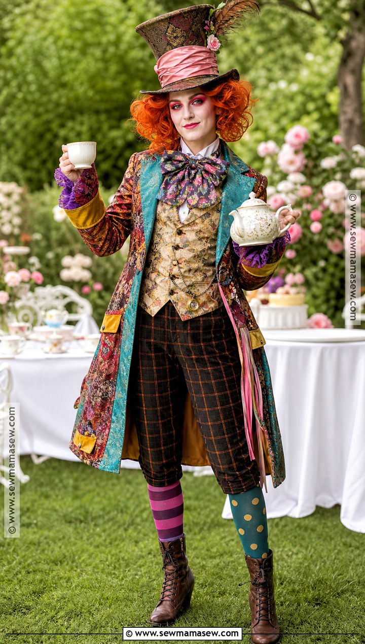 Mad Hatter Costume - 30 red head costumes