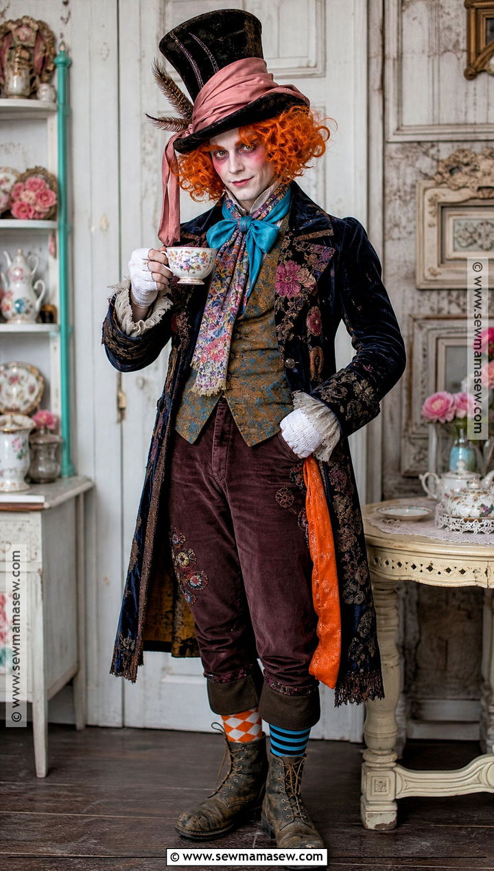 Mad Hatter Costume - 30 Tim Burton Characters Costumes