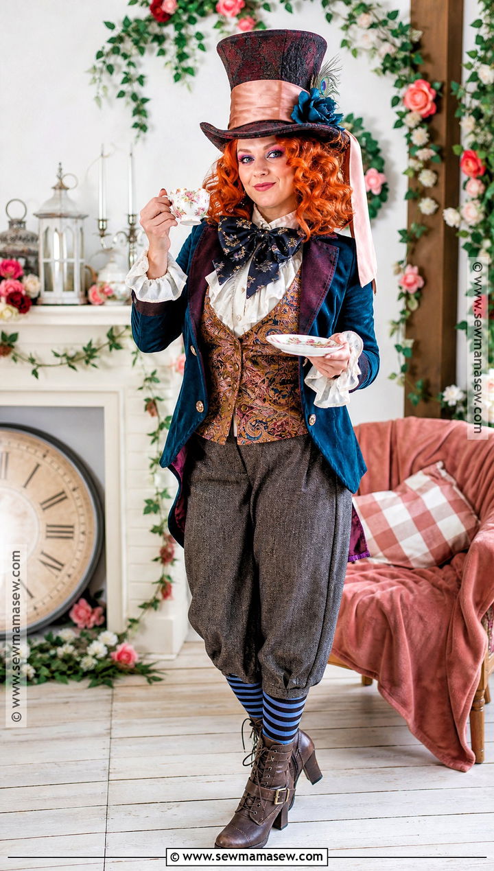 Mad Hatter Costume With Curly Hair - 35 curly hair halloween costume ideas