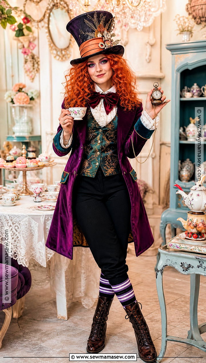 Mad Hatter Costume With Orange Hair - 30 ginger halloween costumes red hair