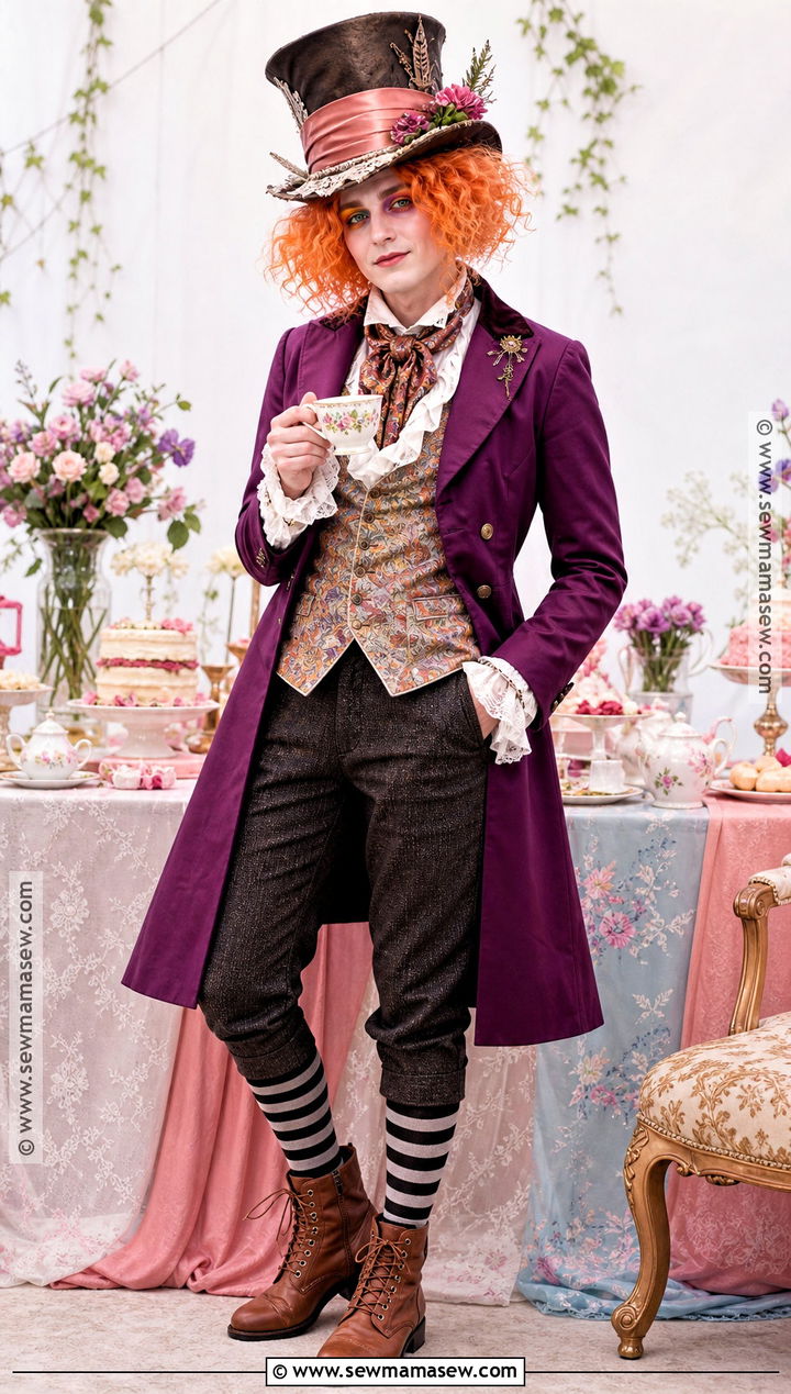 Mad Hatter Orange Hair Costume - 30 orange hair costume ideas