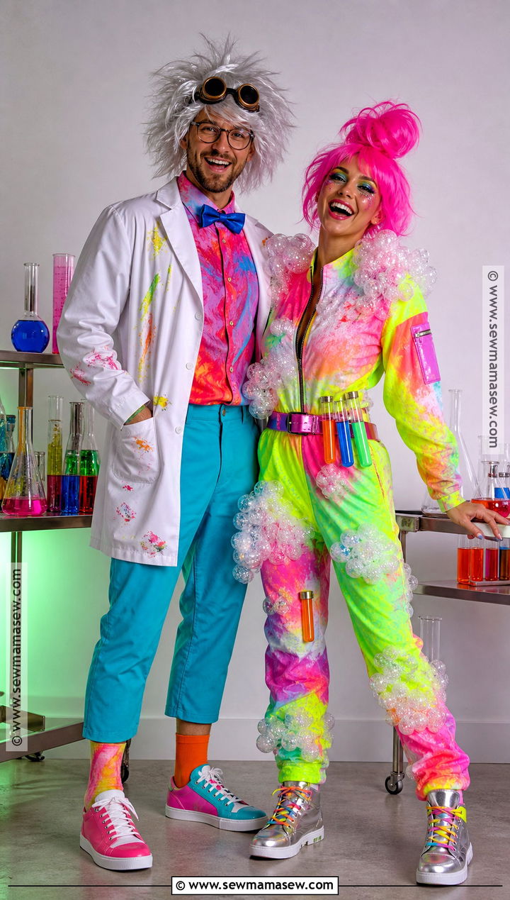 Mad Scientist And Experiment Duo Costume - 35 unique duo halloween costumes