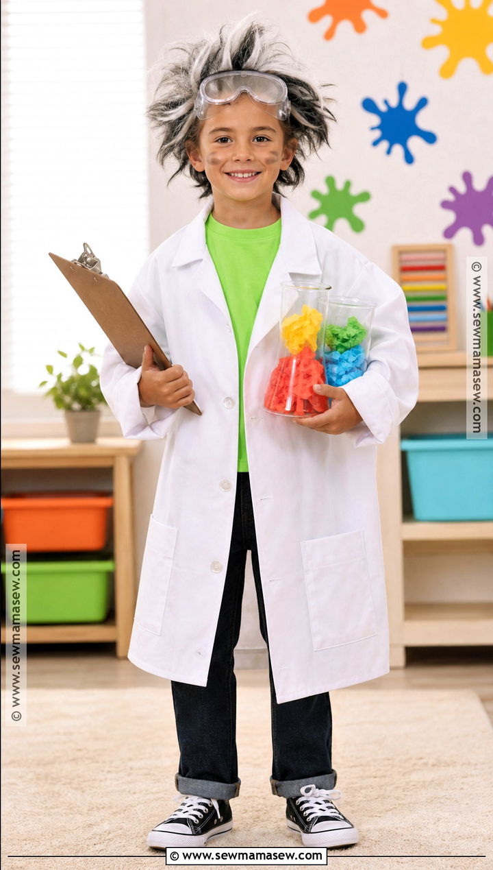 Mad Scientist Costume - 30 easy halloween costumes for kids