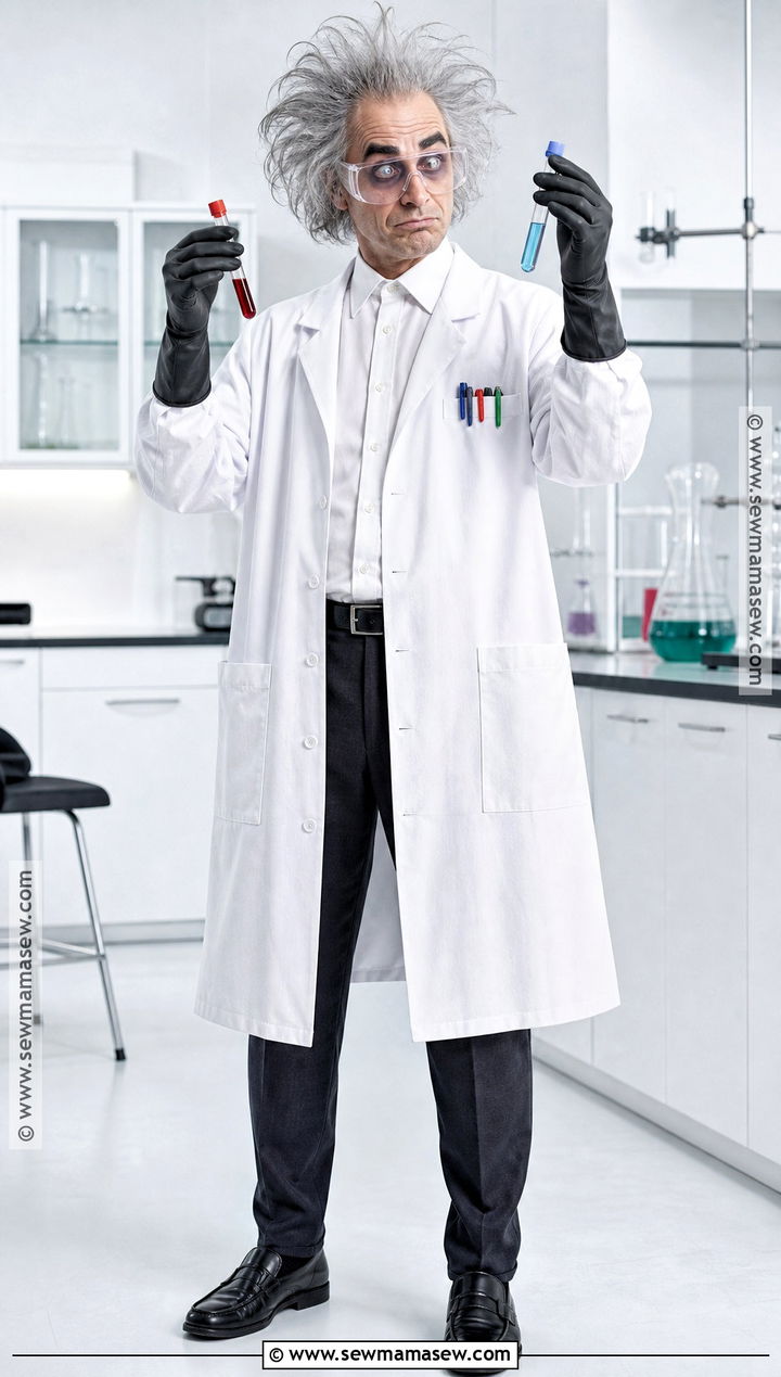 Mad Scientist Costume - 50 iconic halloween costumes