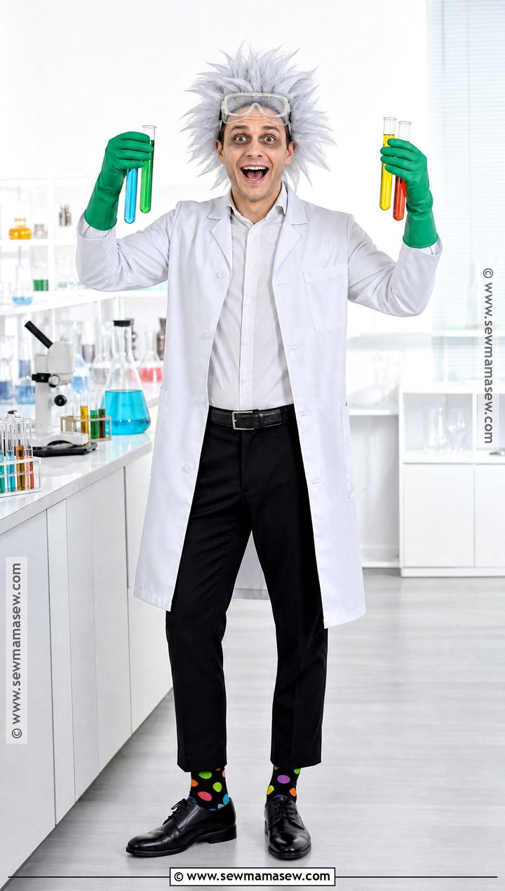 Mad Scientist Costume - 30 easy halloween costumes for men