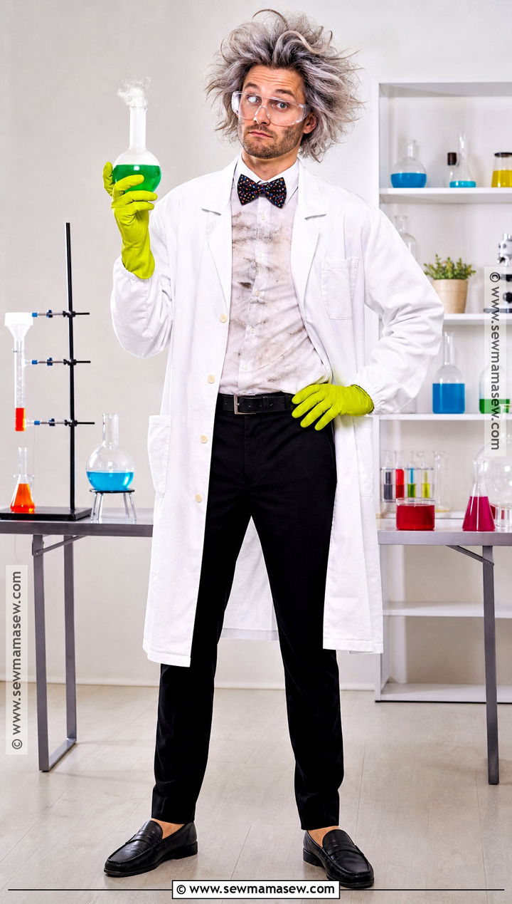 Mad Scientist Costume With Lab Coat - 30 halloween male costumes