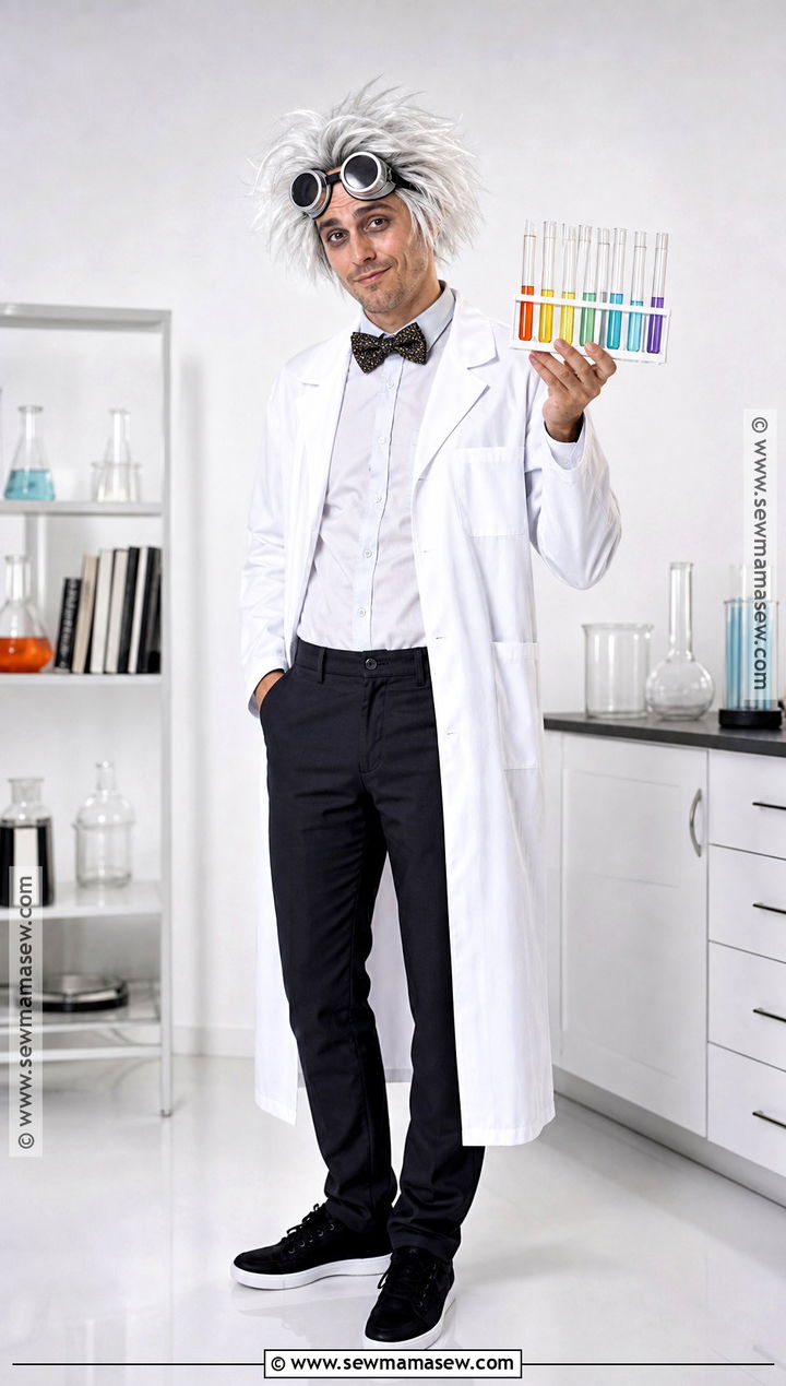 Mad Scientist Costume With Lab Coat - 30 men's halloween costumes