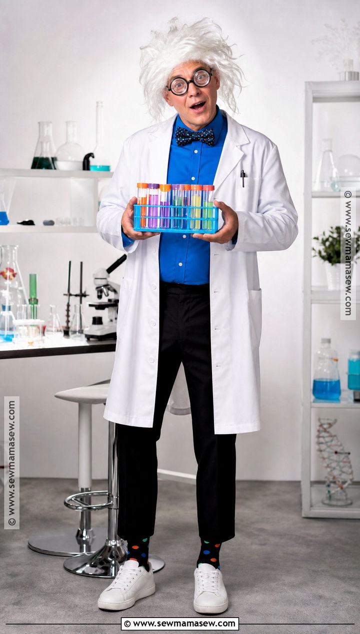 Mad Scientist Costume With Lab Coat - 35 costumes for halloween