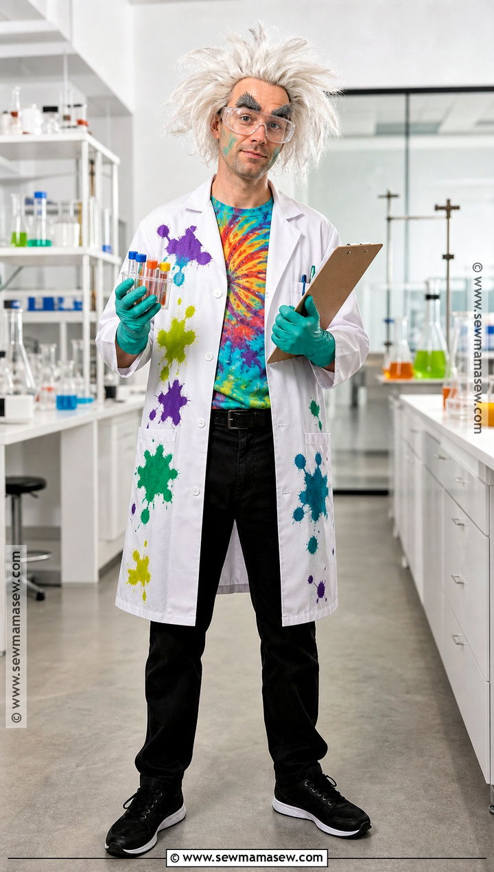 Mad Scientist Costume With Lab Coat - 40 costume party ideas