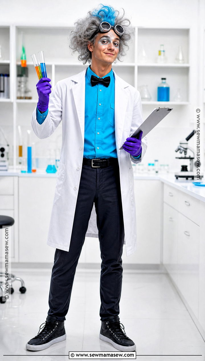 Mad Scientist Costume With Lab Coat - 45 costume party ideas