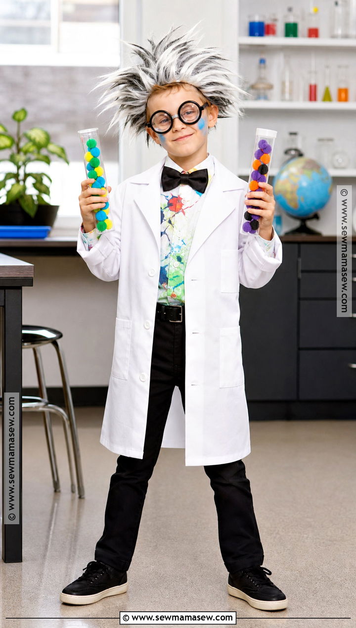 Mad Scientist Costume With Lab Coat - 45 kids halloween costumes