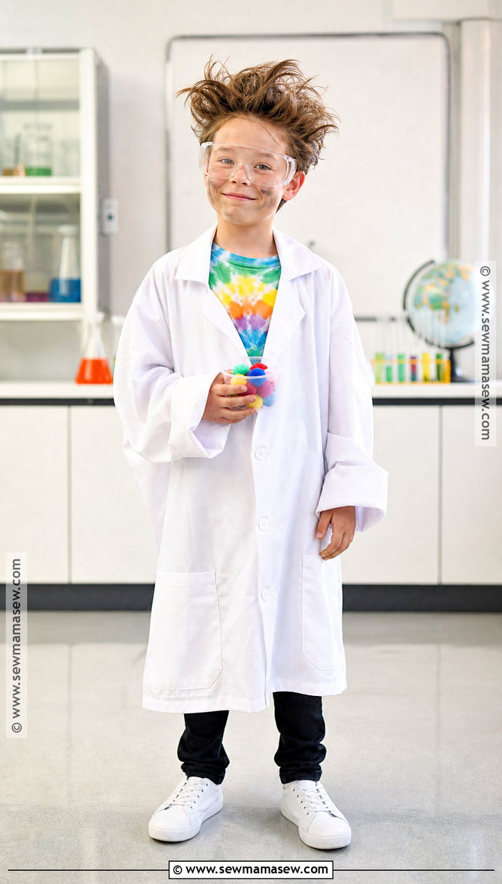 Mad Scientist Costume With White Shirt - 30 last minute costume ideas for kids
