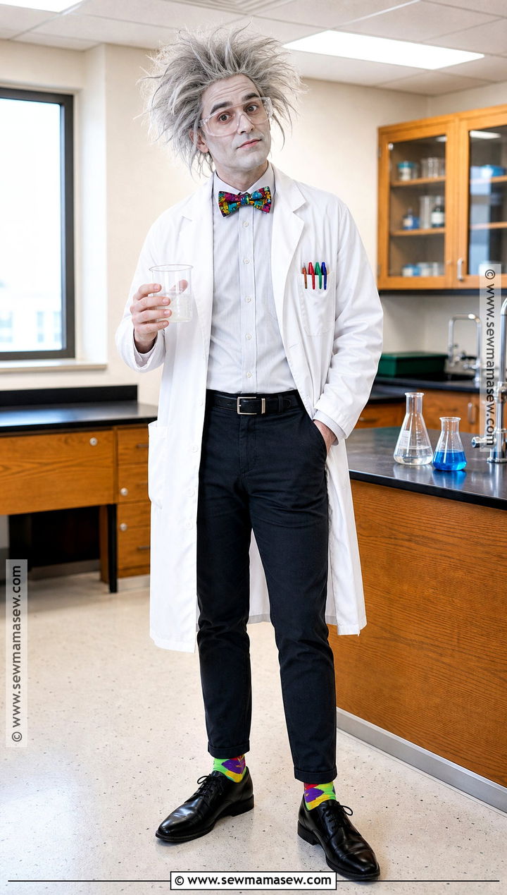 Mad Scientist Halloween Outfit - 35 halloween outfit ideas for men