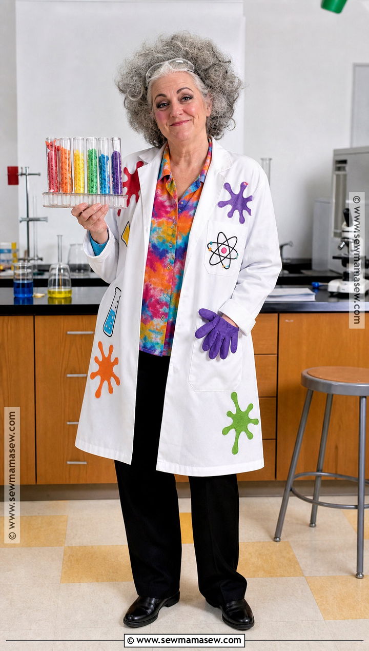 Mad Scientist Teacher Costume - 30 teacher costumes for halloween