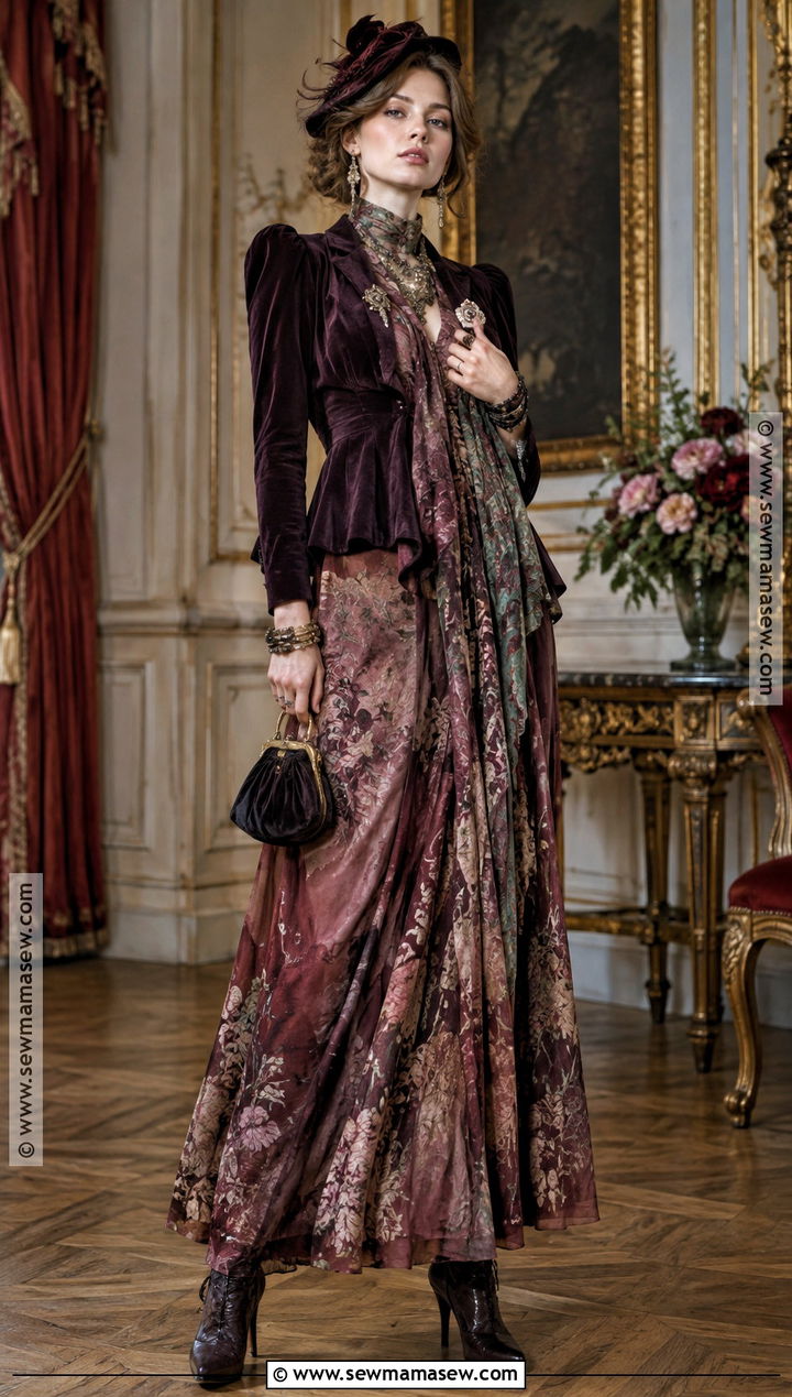 Madame Bijou Layered Evening Outfit - 15 John Galliano Fall 2007 Ready-To-Wear Ideas
