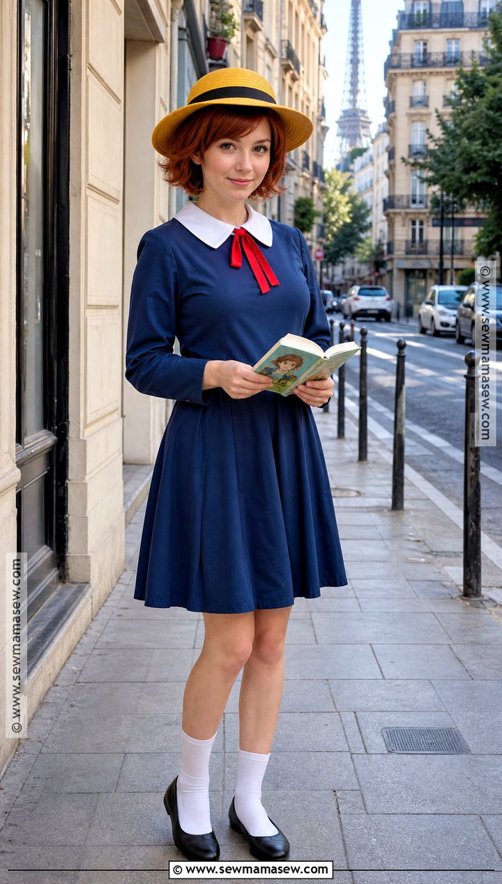Madeline Blue School Dress Costume - 30 blue dress costume ideas