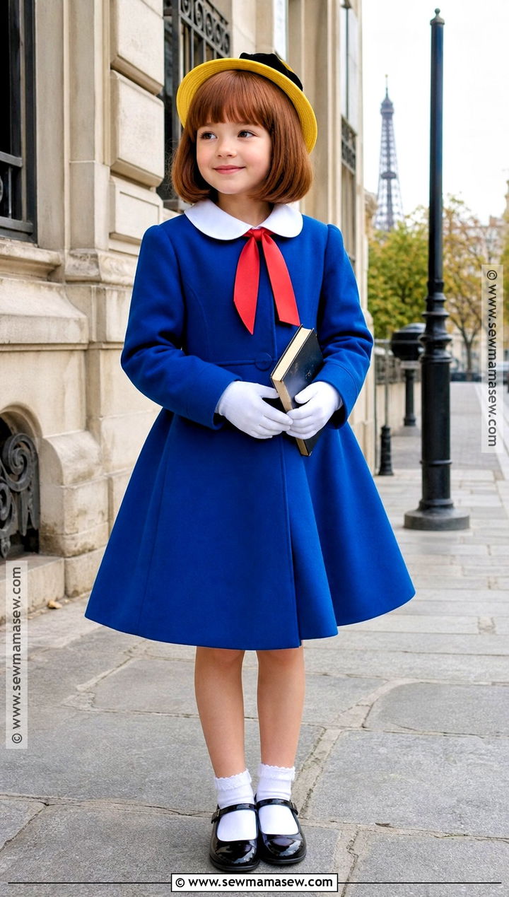 Madeline Costume With Yellow Hat - 30 story book costumes