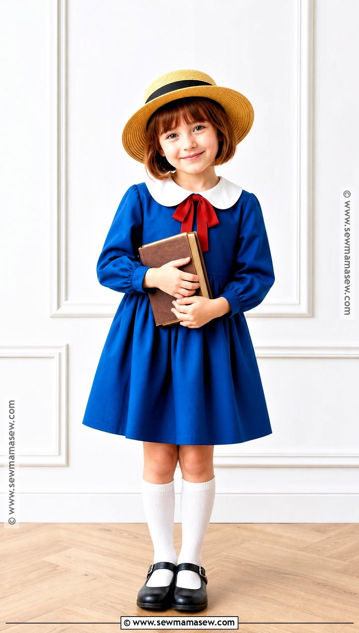 Madeline Costume With Yellow Hat - 35 book character dress up ideas