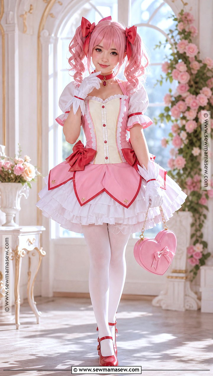 Madoka Kaname Costume With Pink Hair - 35 pink hair costume ideas