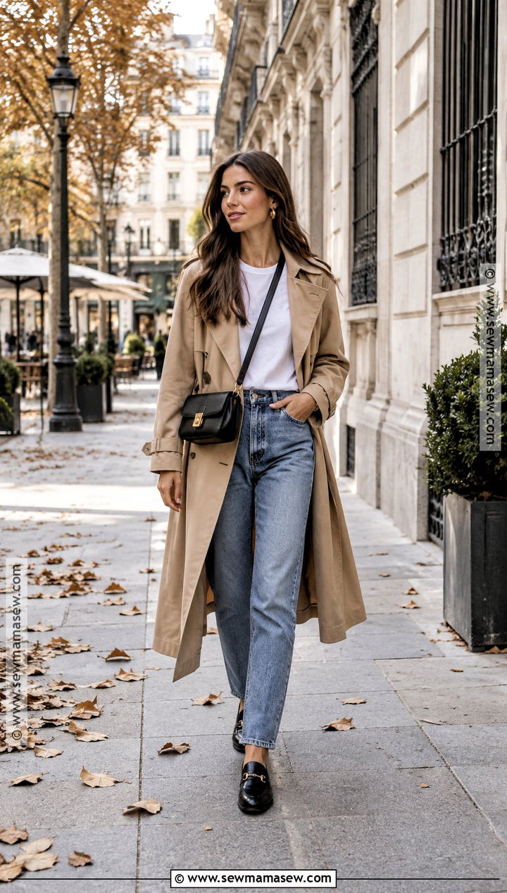 Madrid Fall Trench Coat Outfit - 20 madrid fall outfits