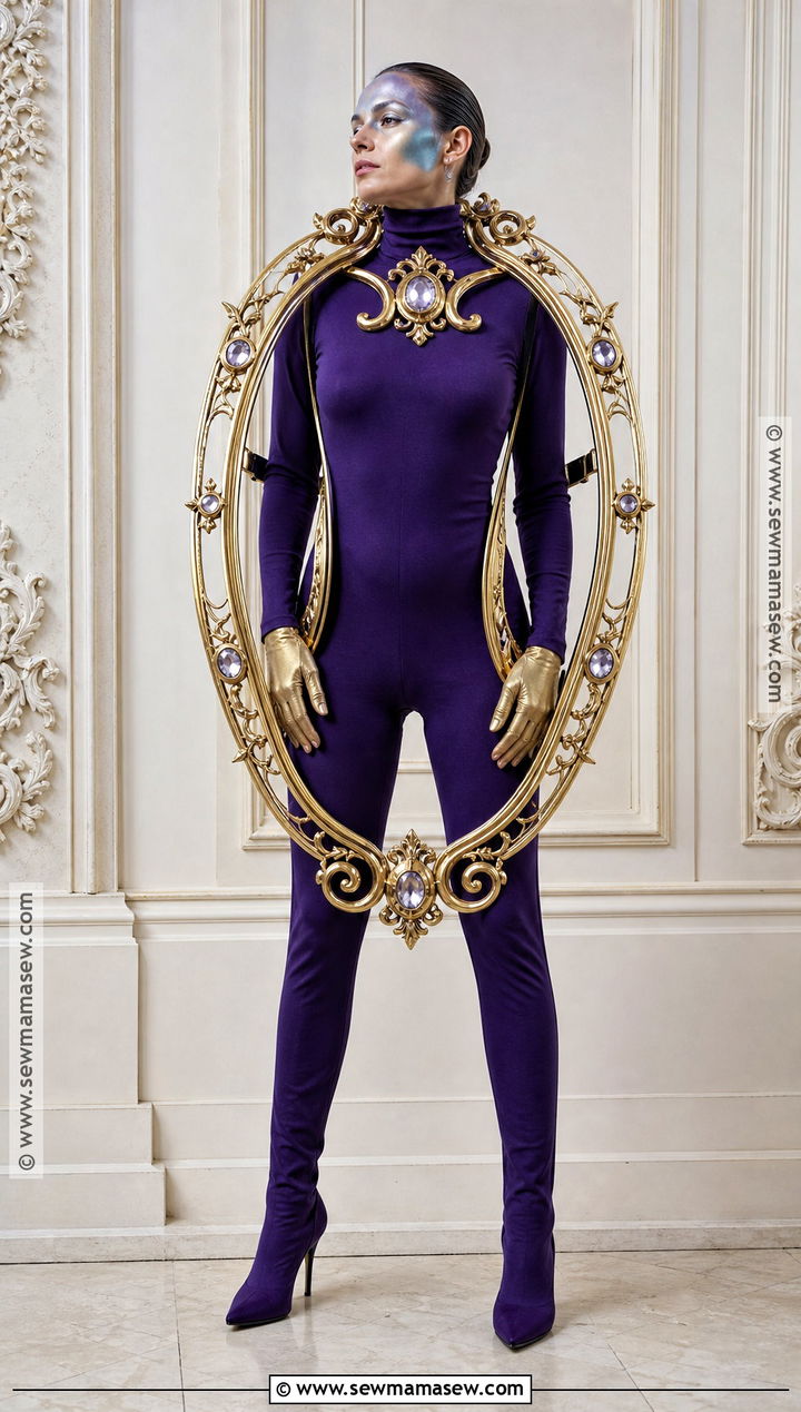 Magic Mirror Costume With Gold Frame - 30 shrek characters costumes