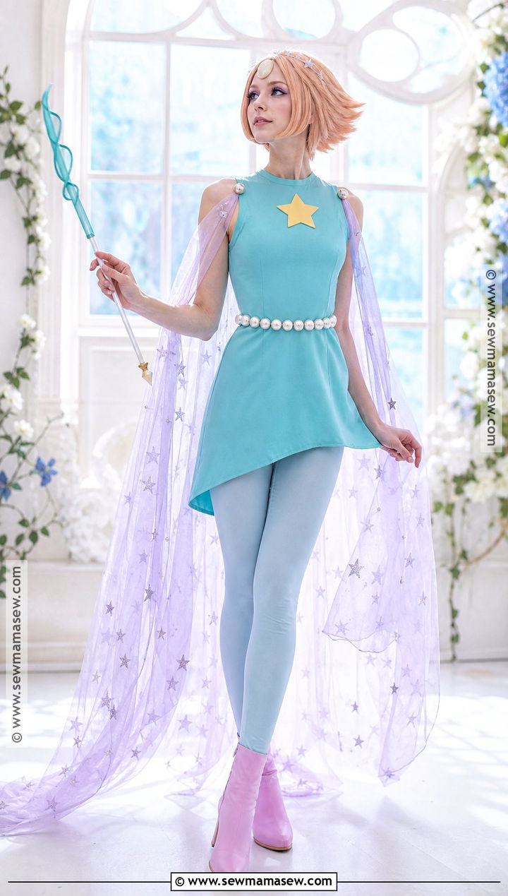 Magic Pearl Cosplay With Star Cape - 30 Pearl Cosplay Ideas