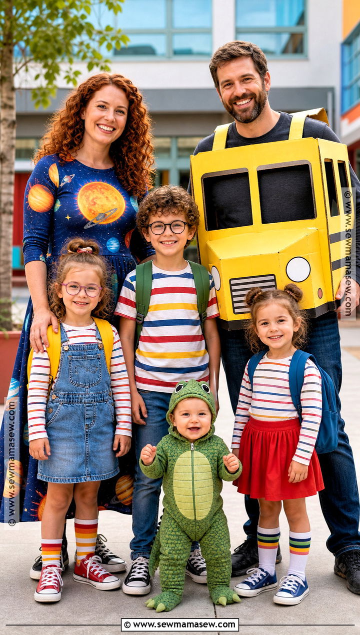 Magic School Bus Family Costume - 30 Magic School Bus Costume Ideas