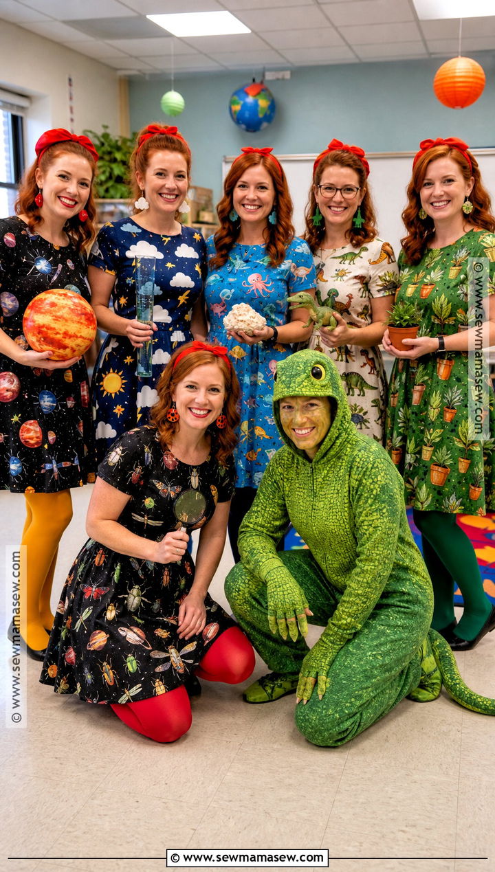 Magic School Bus Teacher Group Costume - 30 Magic School Bus Costume Ideas
