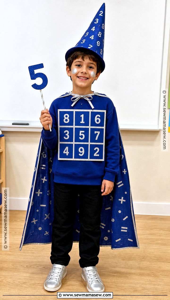 Magic Square Maths Day Costume - 30 maths day costumes for kids