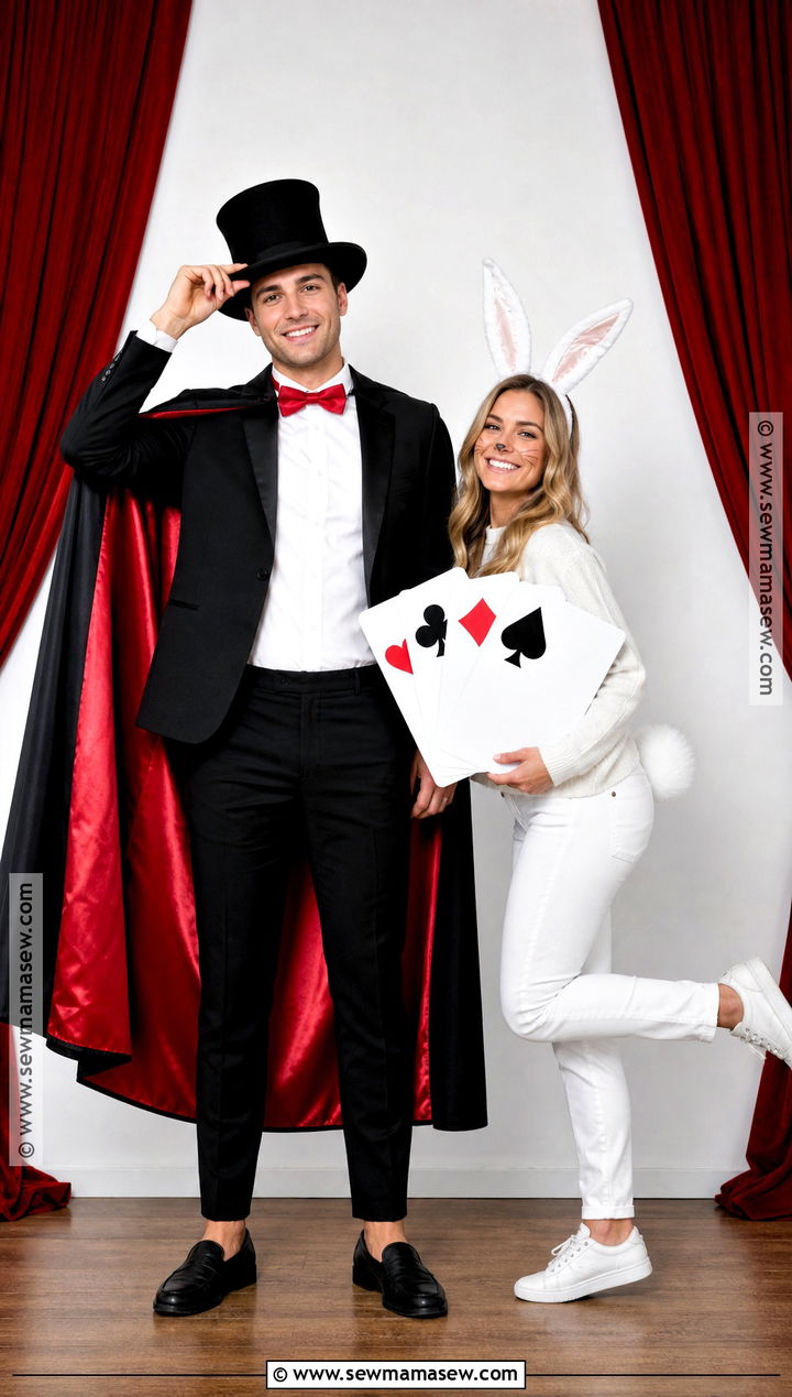Magician And Rabbit Costume - 30 best couples costumes creative