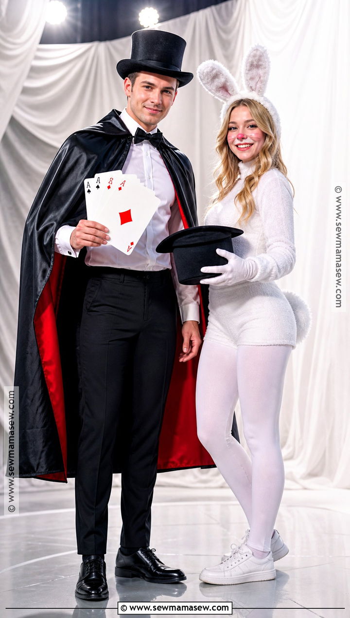 Magician And Rabbit Couple Costume - 30 couple costumes funny