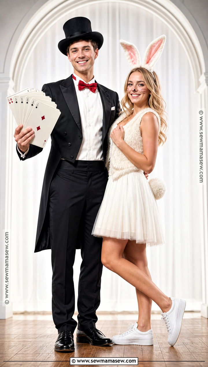 Magician And White Rabbit Couple Costume - 35 best halloween costumes for couples