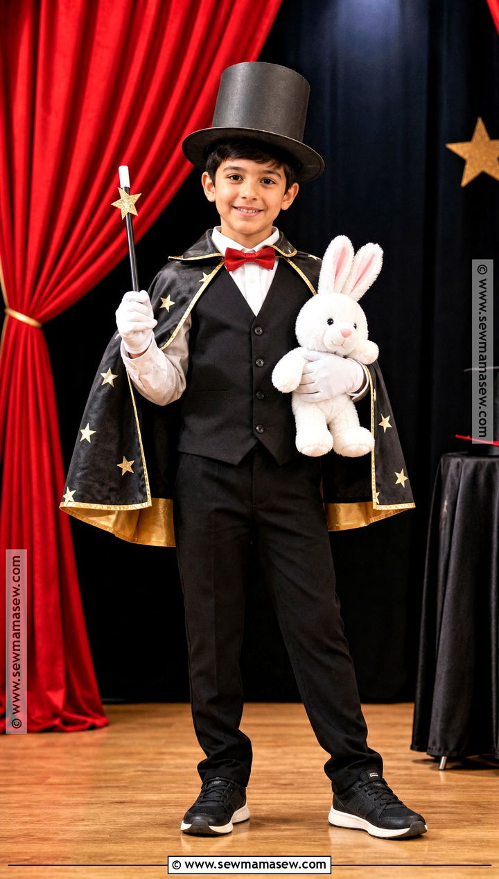 Magician Fancy Dress Costume - 35 fancy dress costumes for kids
