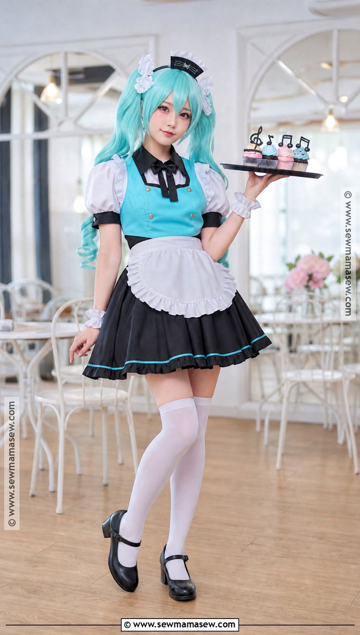Maid Miku Cosplay Costume - 45 miku cosplay ideas