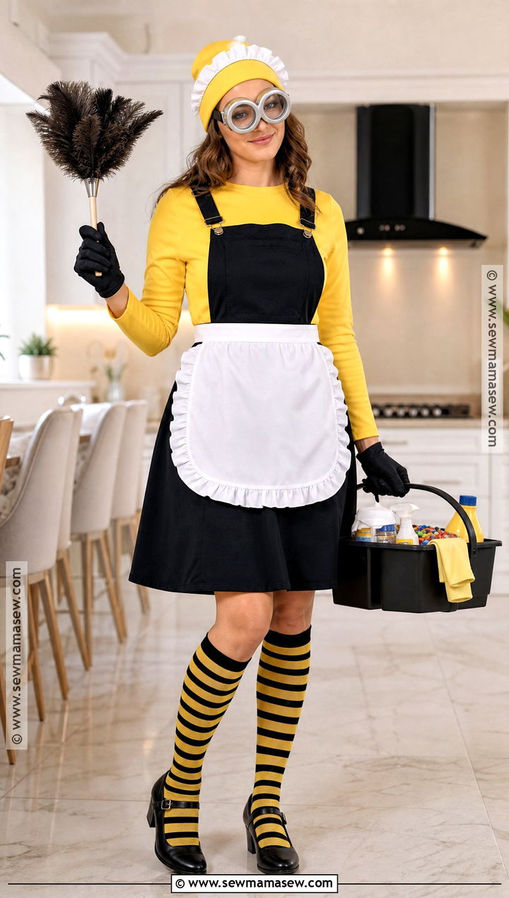 Maid Minion Costume - 40 despicable me costume ideas