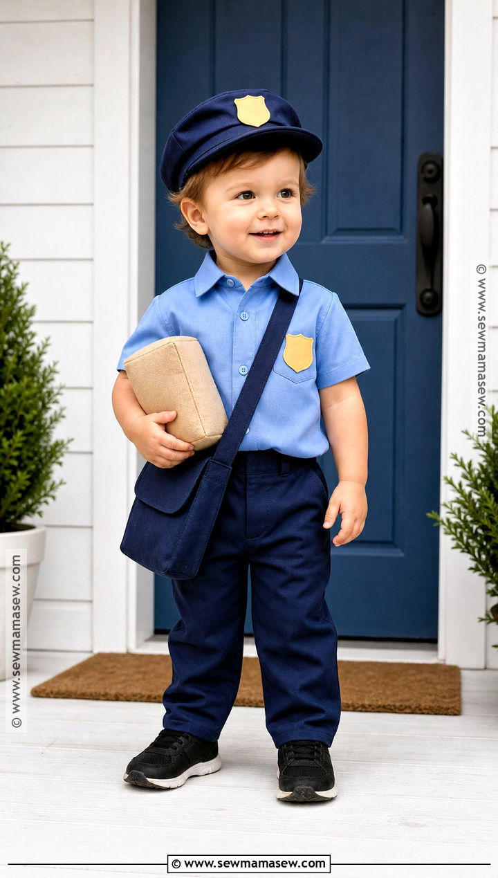 Mail Carrier Toddler Costume - 35 toddler costumes