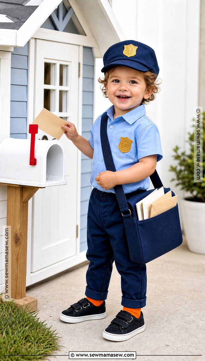 Mail Carrier Toddler Halloween Costume - 45 toddler halloween costumes