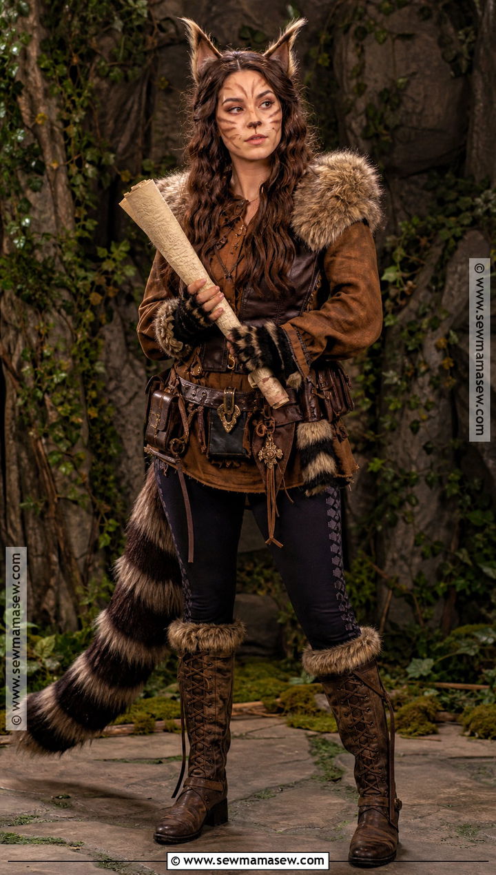 Maine Coon Cat Cosplay - 35 cat cosplay ideas